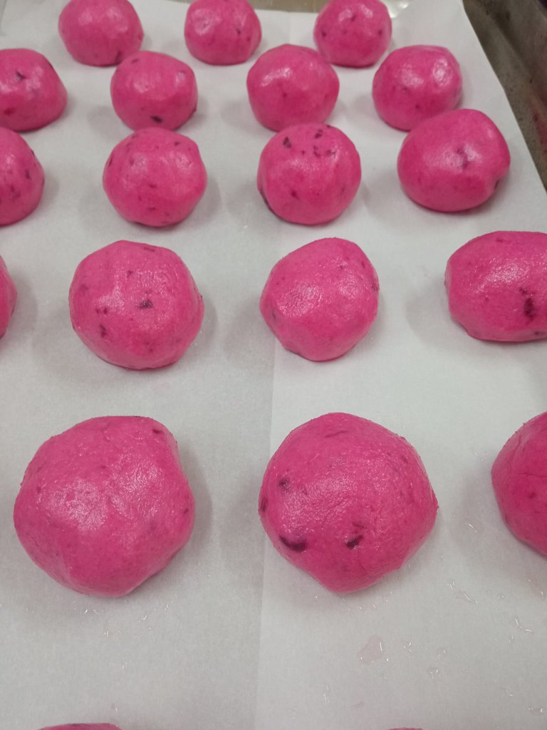 Pan de queso y remolacha
