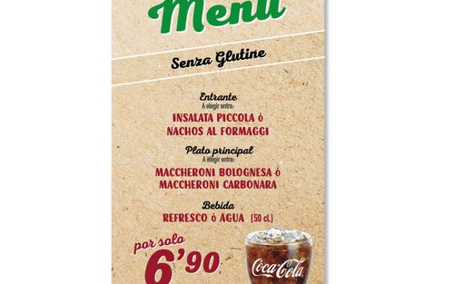 Carta sin gluten Pomodoro