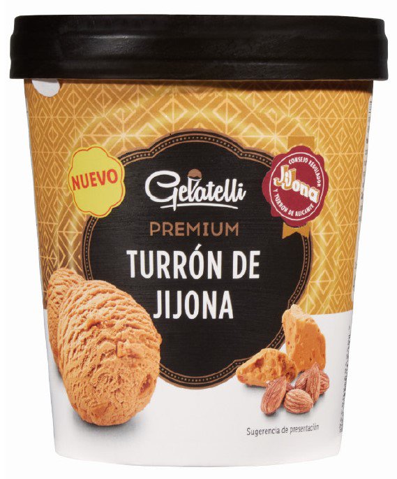 Helado turrón Jinona Lidl