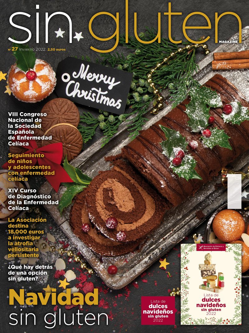 Revista Sin Gluten Nº27 portada