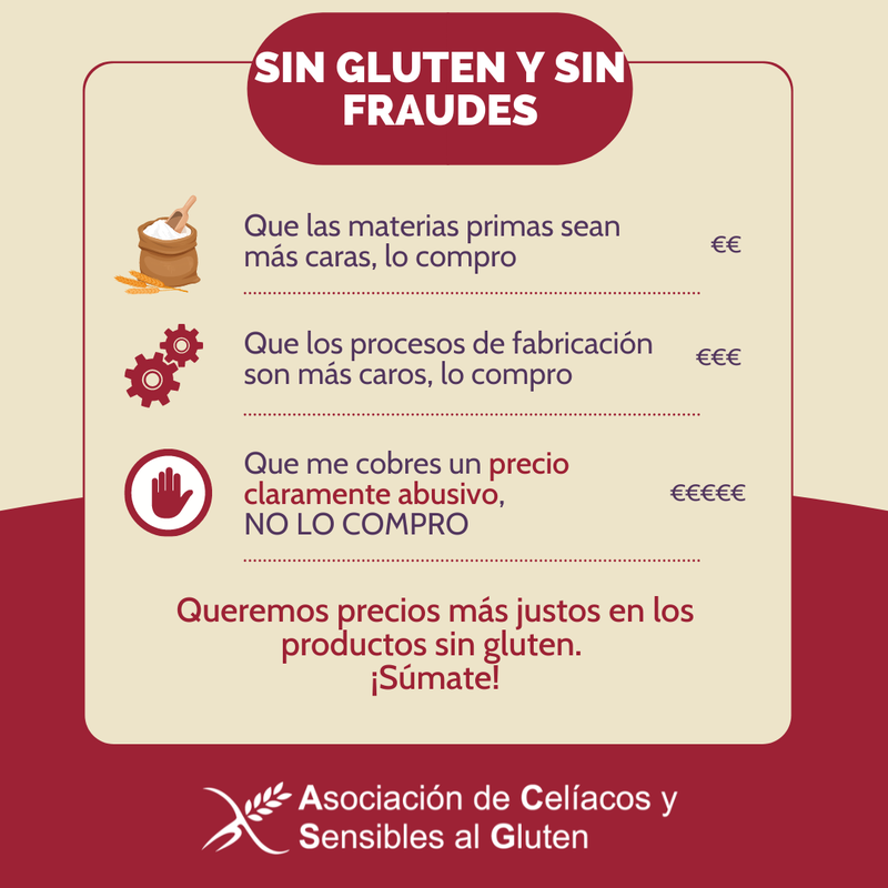 Sin gluten y sin fraudes