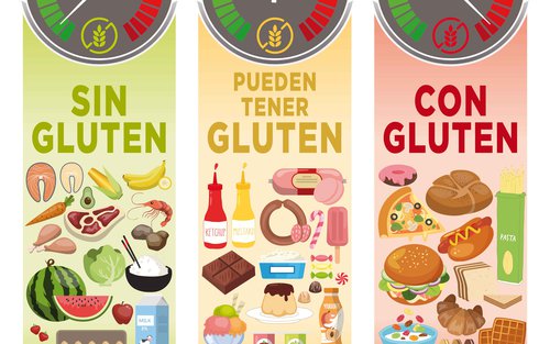 Cartel Día Sin Gluten en el cole 2023